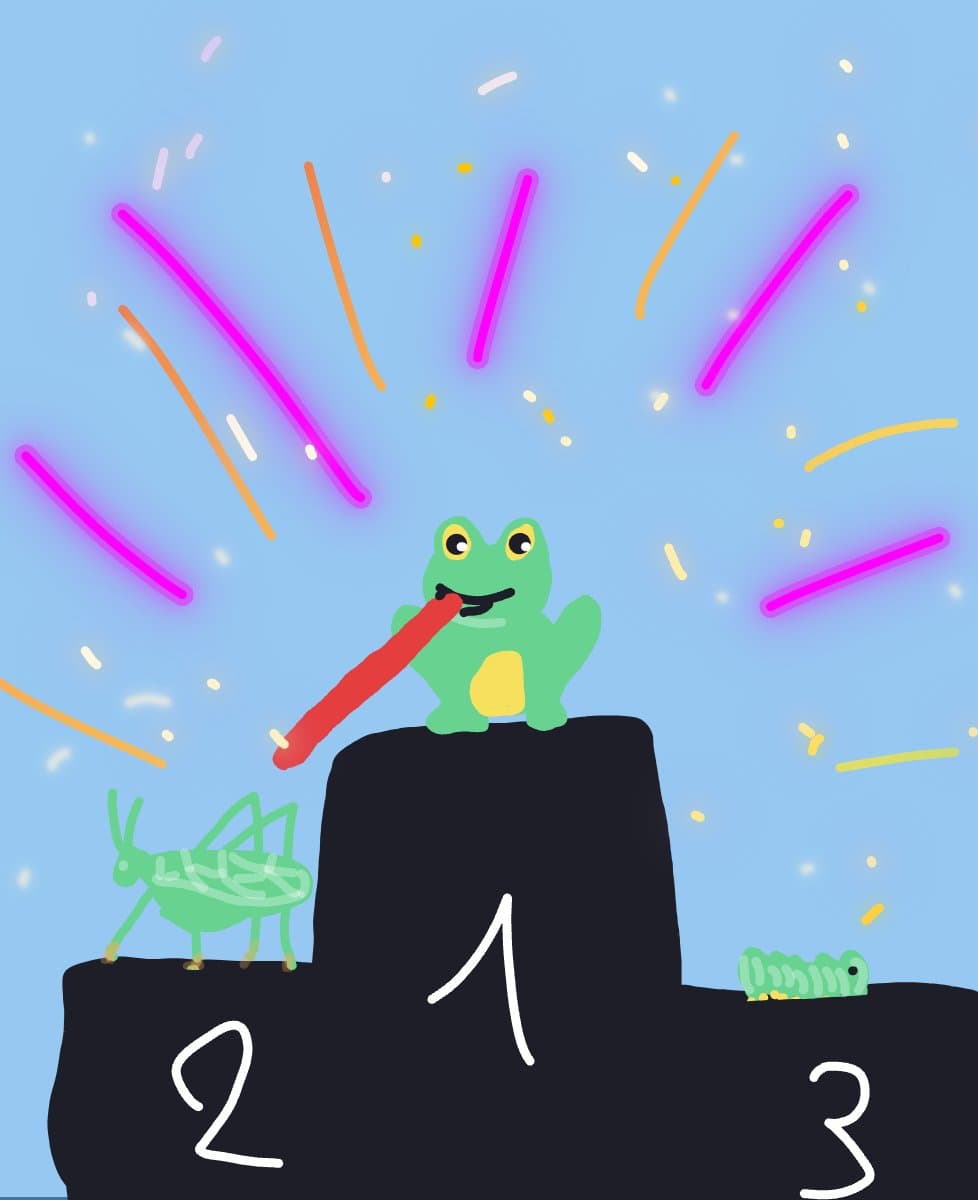 My Grasshopper in Olympics by Mmmmmmm